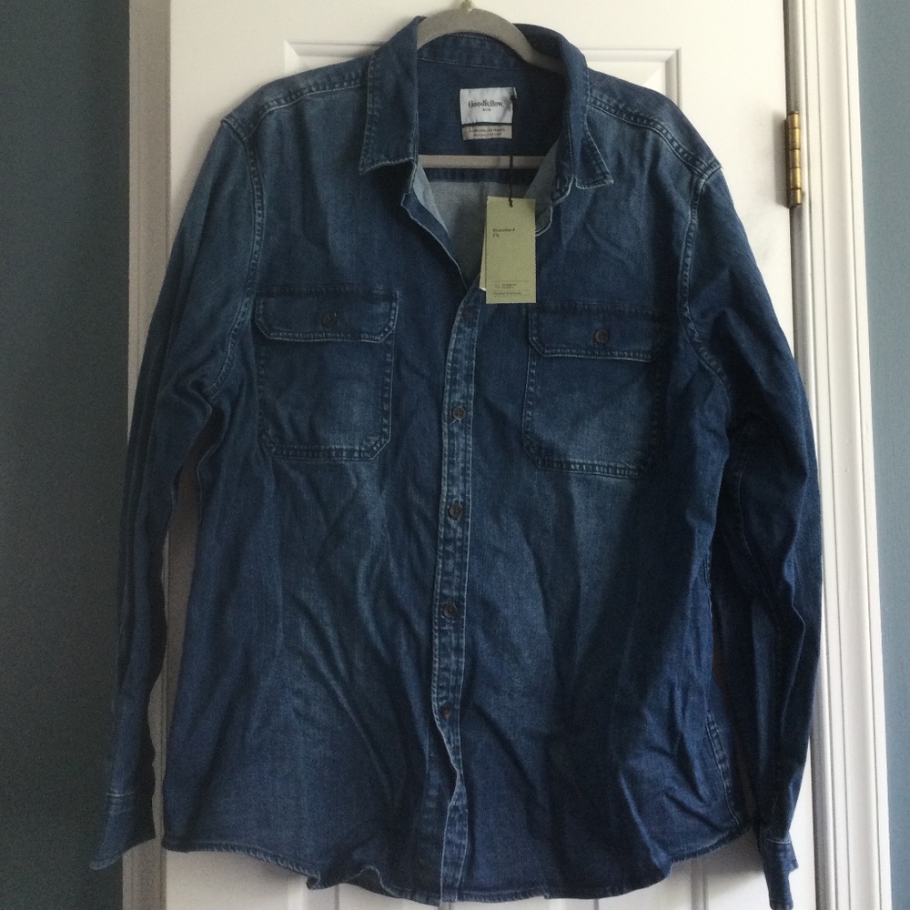 Mens denim shirt